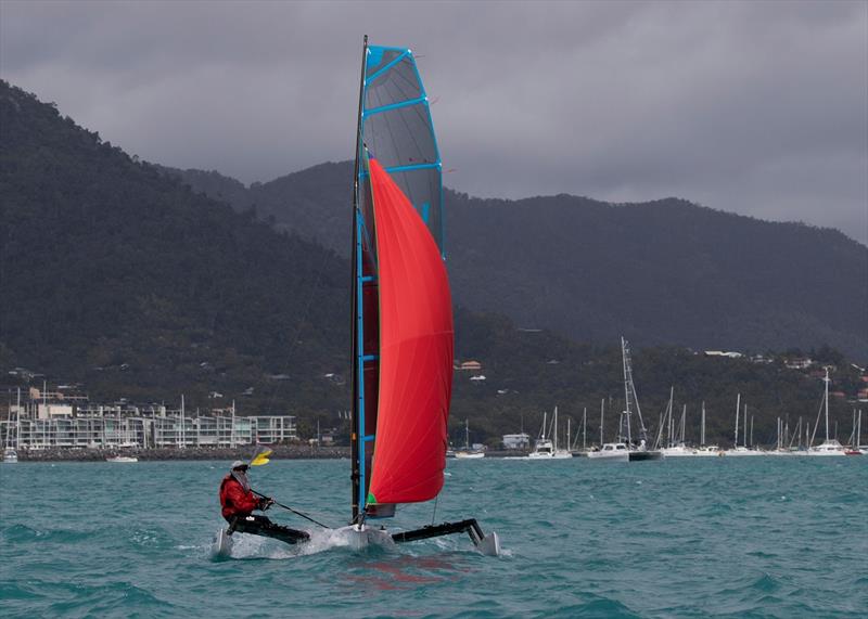 WETA trimaran Mischief photo copyright Shirley Wodson pic - ABRW taken at Whitsunday Sailing Club and featuring the IRC class