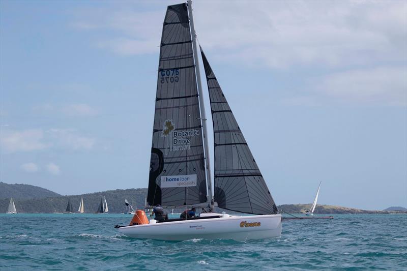 G'Nome has worked her way up to second overall - 2021 Airlie Beach Race Week photo copyright Shirley Wodson / ABRW taken at Whitsunday Sailing Club and featuring the IRC class