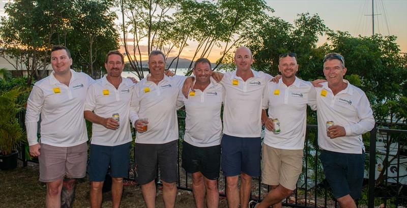 The crew of Crossbow are good mates - 2021 Airlie Beach Race Week - photo © VAMPP Photography