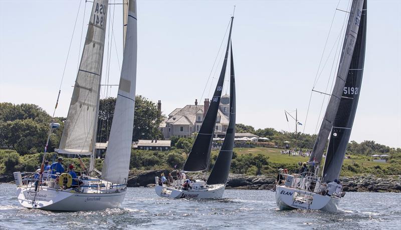 From Castle Hill and other vantage points in Newport and Jamestown, spectators can catch 50 teams as they head out the Bay on the Ida Lewis Distance Race, which is presented by Bluenose Yacht Sales and starts this Friday at 11:00 am photo copyright Stephen Cloutier taken at Ida Lewis Yacht Club and featuring the IRC class