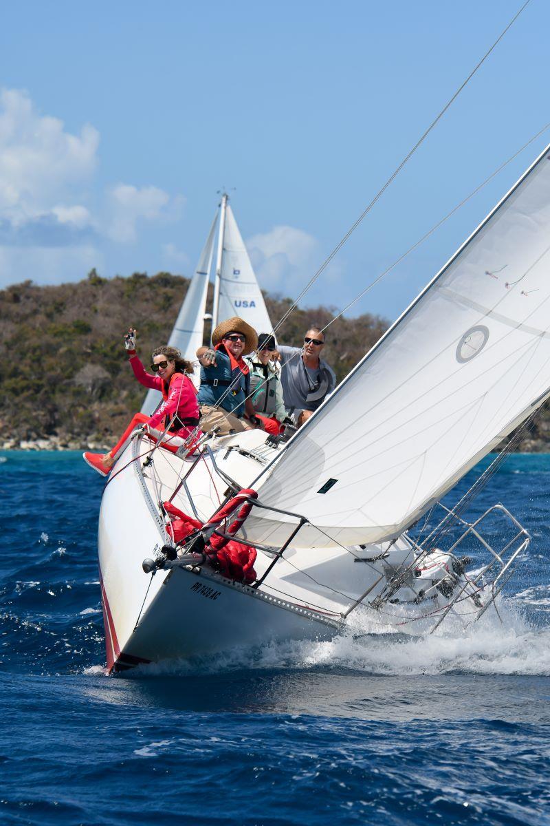 St. Thomas International Regatta photo copyright Carol Bareuther taken at St. Thomas Yacht Club and featuring the IRC class