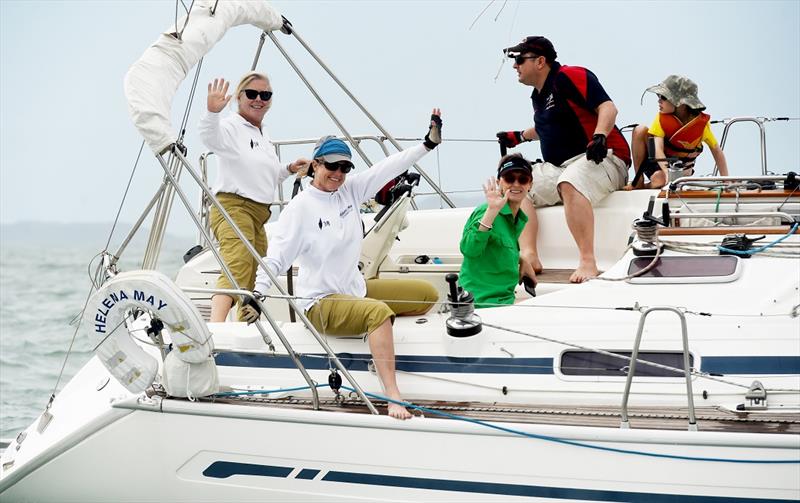 Helena May's crew was out for a good time with young kids aboard - 2021 SeaLink Magnetic Island Race Week photo copyright Scott Radford - Chisholm taken at Townsville Yacht Club and featuring the IRC class