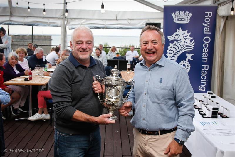 Prizegiving - RORC Castle Rock Race - photo © Paul Wyeth