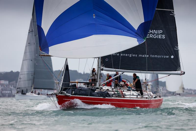 Scarlet Oyster - RORC Castle Rock Race photo copyright Paul Wyeth taken at Royal Ocean Racing Club and featuring the IRC class