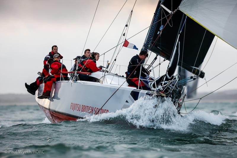 British Soldier, GBR - RORC Castle Rock Race photo copyright Paul Wyeth taken at Royal Ocean Racing Club and featuring the IRC class