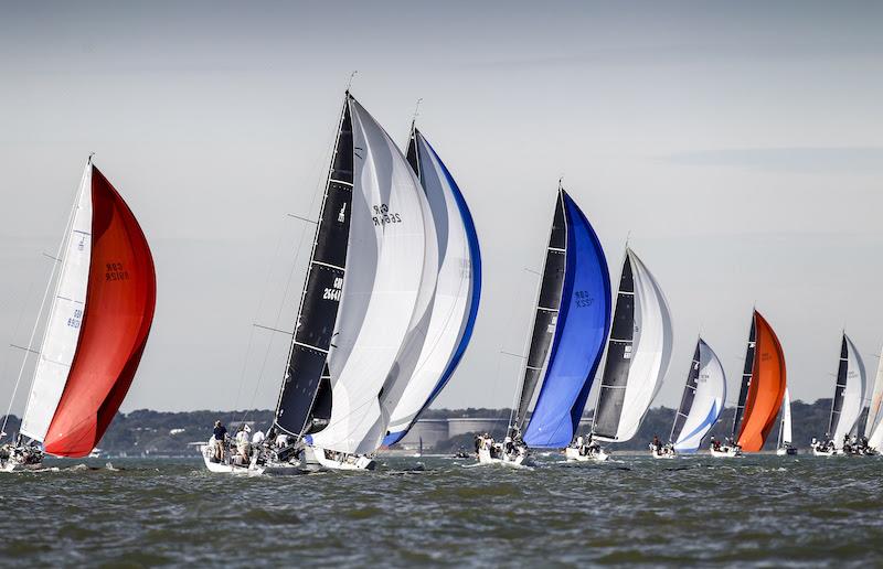 Over 80 boats entered for the Land Union September Regatta - 2021 Land Union September Regatta photo copyright Paul Wyeth / RSrnYC taken at Royal Southern Yacht Club and featuring the IRC class