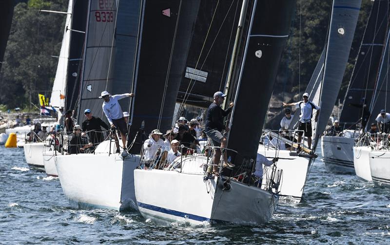 Stormaway at the Sydney Short Ocean Racing Championship Race 1 Start photo copyright Marg Fraser-Martin taken at Middle Harbour Yacht Club and featuring the IRC class