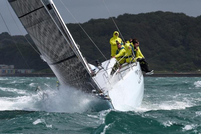 Looking forward to warmer conditions in the Canary Islands and Caribbean - the crew on Jacques Pelletier's 41 L'Ange De Milon - photo © James Tomlinson / www.rick-tomlinson.com