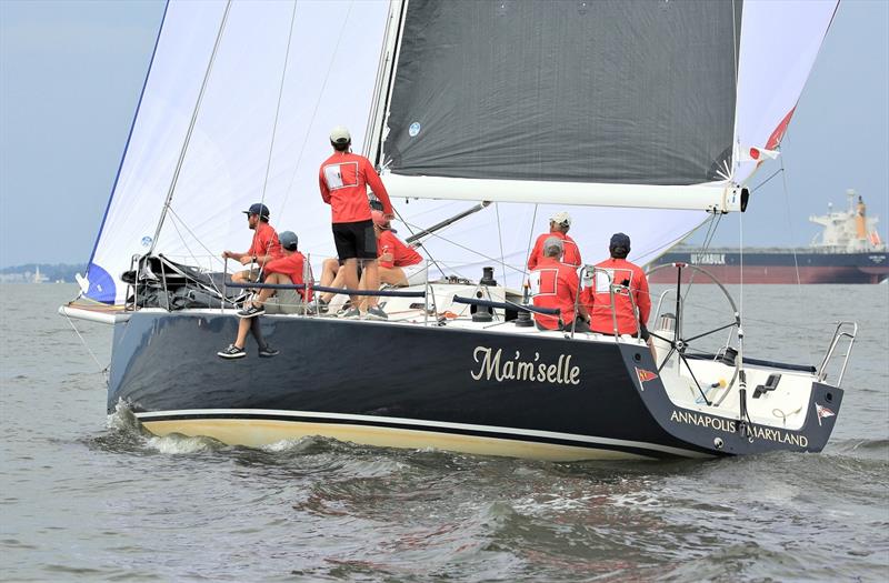 M'am'selle, a J/122 owned by Annapolis Yacht Club vice commodore Ed Hartman, has enjoyed tremendous success on the Chesapeake Bay Yacht Racing Association circuit the past two seasons photo copyright Willy Keyworth/SpinSheet Magazine taken at Storm Trysail Club and featuring the IRC class
