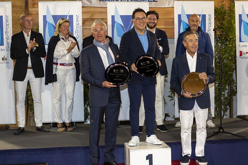 Wally class prize giving - Les Voiles de Saint Tropez photo copyright Gilles Martin-Raget taken at  and featuring the IRC class
