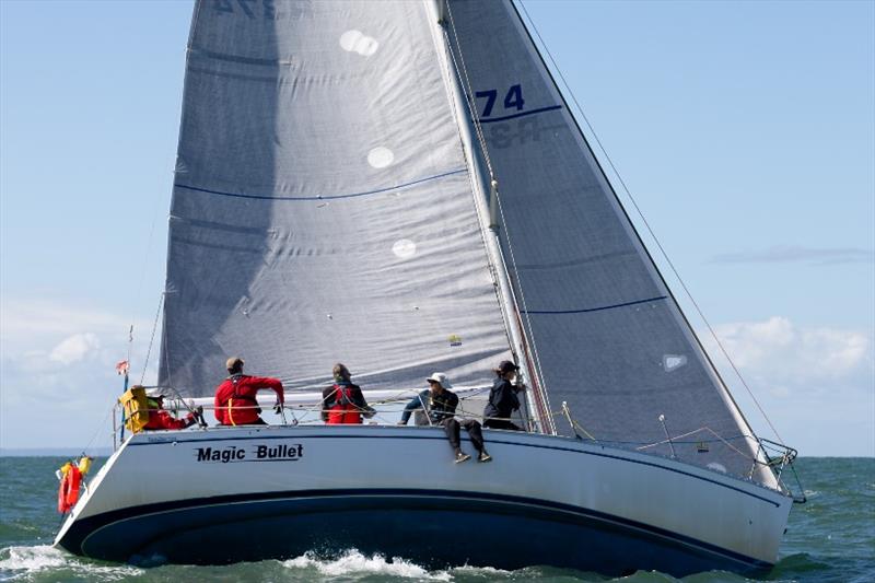 Overall winner Magic Bullet - Return to Racing Celebration Race photo copyright Dave Hewison taken at Ocean Racing Club of Victoria and featuring the IRC class