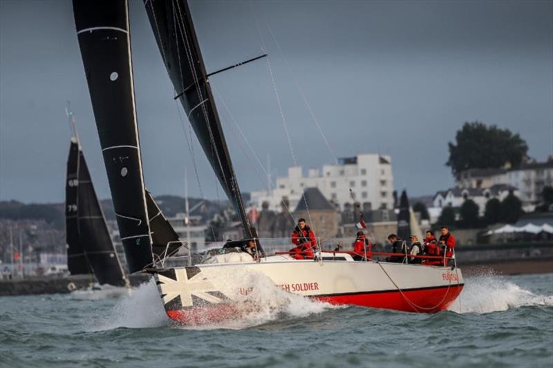 'There is no better sailing test of the military skills of leadership and teamwork' - says Will Naylor who will skipper the Army Sailing Association's Sun Fast 3600 Fujitsu British Soldier photo copyright Paul Wyeth / pwpictures.com taken at Royal Ocean Racing Club and featuring the IRC class