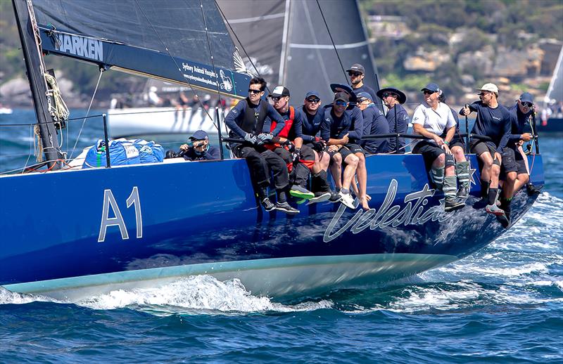 Sam Haynes' TP 52 Celestial photo copyright Bow Caddy Media taken at Cruising Yacht Club of Australia and featuring the IRC class