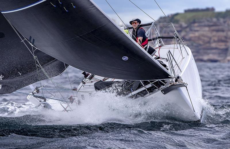 Rum Rebellion powered up photo copyright Bow Caddy Media taken at Cruising Yacht Club of Australia and featuring the IRC class