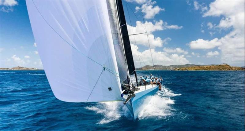 TP 52 FOX - excited for a dose of Caribbean sailing at the BVI Spring Regatta - photo © Felipe Juncadella at UpTopMedia