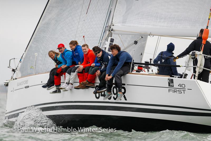 Galahad of Cowes during HYS Hamble Winter Series Race Week 6 - photo © Paul Wyeth / www.pwpictures.com