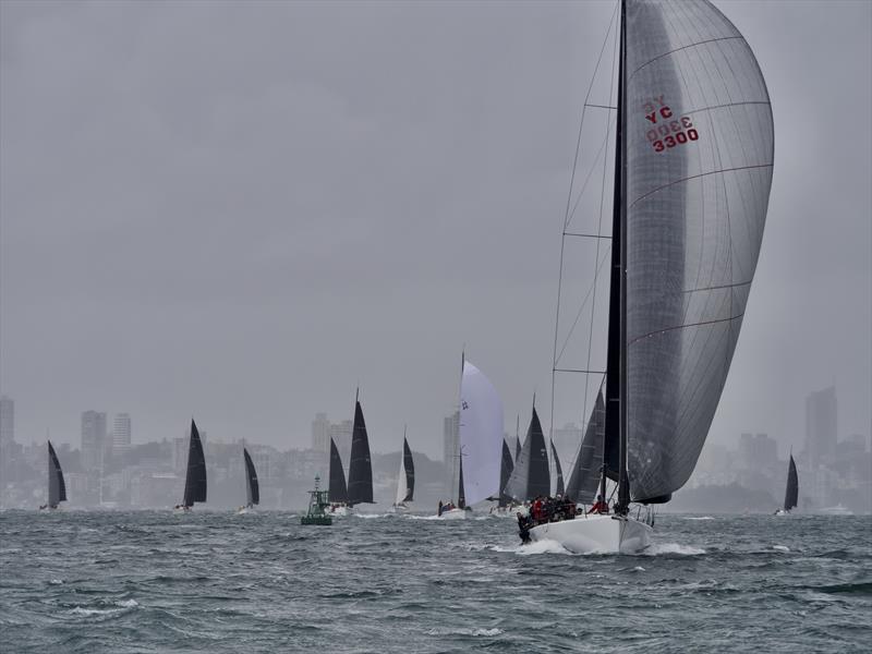 Grey Sydney Harbour on day 1 of the annual Sydney Short Ocean Racing Championship photo copyright Tilly McKnight Media taken at Middle Harbour Yacht Club and featuring the IRC class