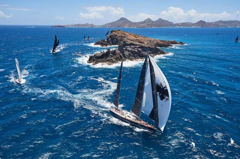 Les Voiles de St. Barth Richard Mille photo copyright Michael Gramm taken at  and featuring the IRC class