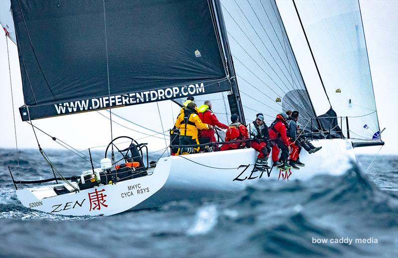 Zen makes a strong start photo copyright Crosbie Lorimer/Bow Caddy Media taken at Cruising Yacht Club of Australia and featuring the IRC class