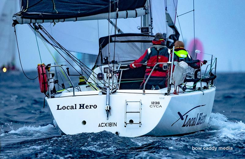 Local Hero (TH) photo copyright Crosbie Lorimer/Bow Caddy Media taken at Cruising Yacht Club of Australia and featuring the IRC class