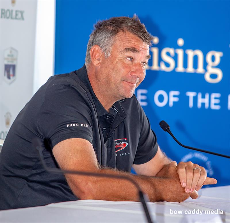 David Witt, skipper of SHK Scallywag. The first step is to get through the PCR test! - Rolex Sydney Harbour Yacht Race photo copyright Crosbie Lorimer taken at Cruising Yacht Club of Australia and featuring the IRC class