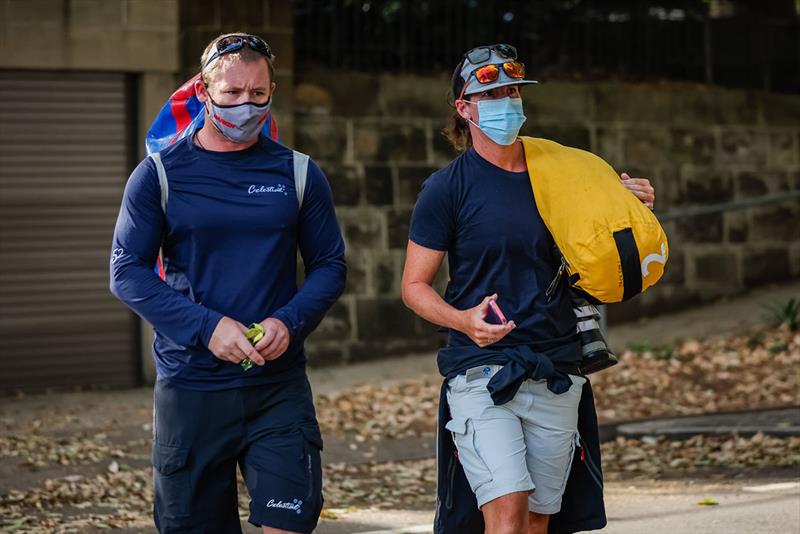 Crews prepare for 2021 Rolex Sydney Hobart Yacht Race - photo © Salty Dingo