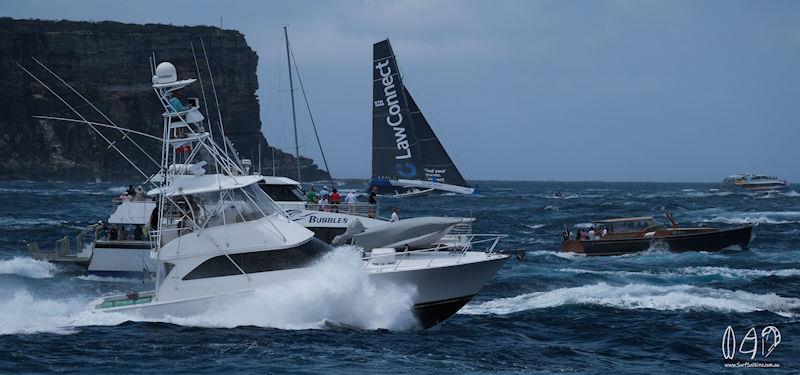 2021 Rolex Sydney Hobart Yacht Race start photo copyright Mitch Pearson / www.surfsailkite.com.au taken at Cruising Yacht Club of Australia and featuring the IRC class