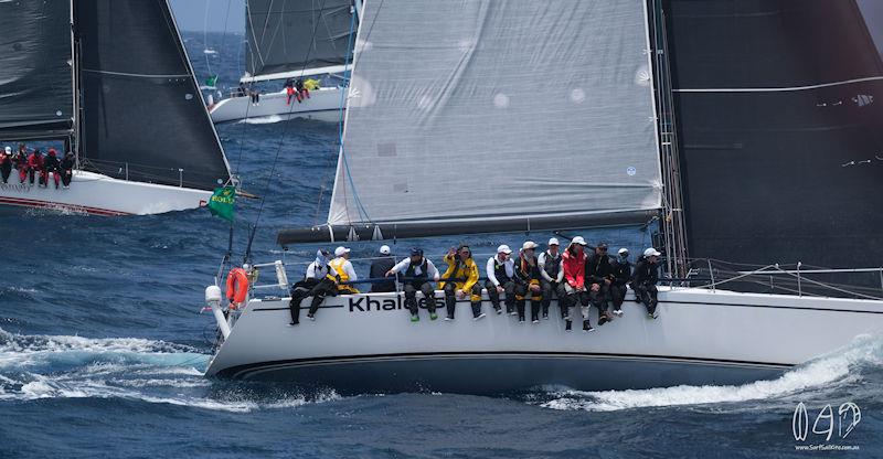 2021 Rolex Sydney Hobart Yacht Race start photo copyright Mitch Pearson / www.surfsailkite.com.au taken at Cruising Yacht Club of Australia and featuring the IRC class