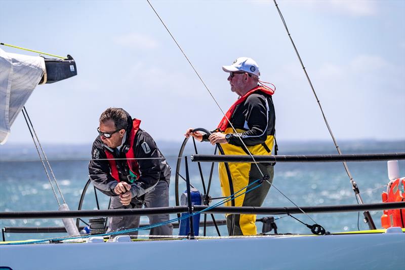 Alex - Team Macadie look for the wind on the West Coast of Tasmania photo copyright Michael Currie taken at Ocean Racing Club of Victoria and featuring the IRC class