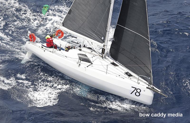 Sun Fast 3300 Hip-Nautic Two-Handed Division 2021 Sydney Hobart Race - photo © Bow Caddy Media