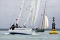 Donald Searle and Pegasus at Cowes Small Ships Race 2021 © Max Mudie / ASTO