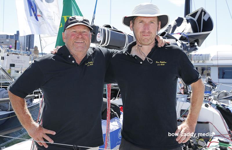 Shane Connelly and Graeme Dunlop in Hobart - photo © Bow Caddy Media