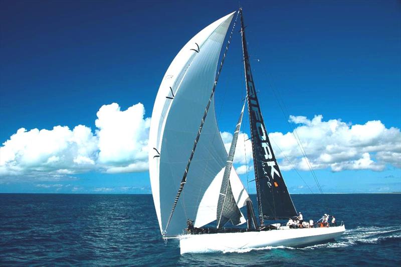 Volvo 70 L4 Trifork with Dutchman Bouwe Bekking at the helm - RORC Transatlantic Race photo copyright ELWJ Photography taken at Royal Ocean Racing Club and featuring the IRC class