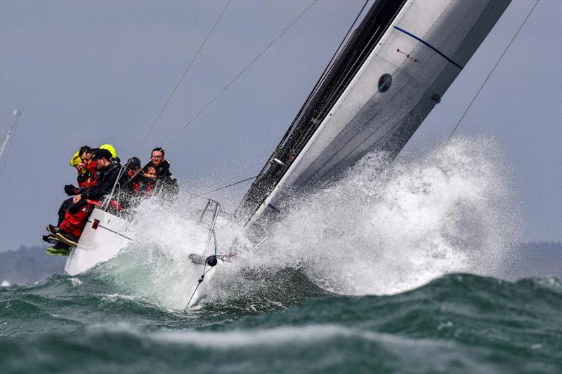 A family affair - Christopher Daniel's British J/121 Juno competing in IRC Two - RORC Transatlantic Race photo copyright James Tomlinson taken at Royal Ocean Racing Club and featuring the IRC class