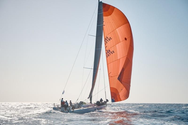 Mark Emerson's A13 Phosphorus II (GBR) is still estimated to be leading the class after IRC time correction in IRC Zero photo copyright James Mitchell / RORC taken at Royal Ocean Racing Club and featuring the IRC class