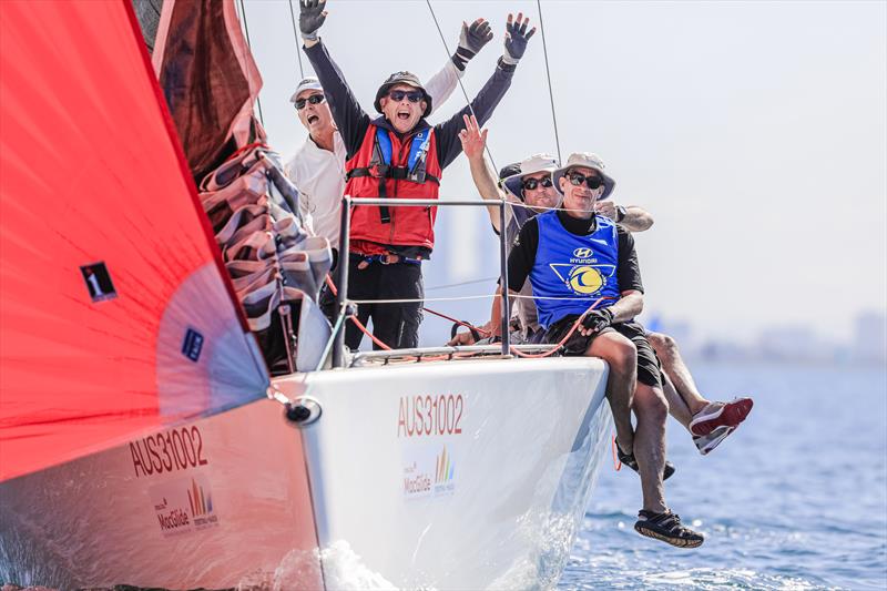 Festival of Sails photo copyright Salty Dingo taken at Royal Geelong Yacht Club and featuring the IRC class