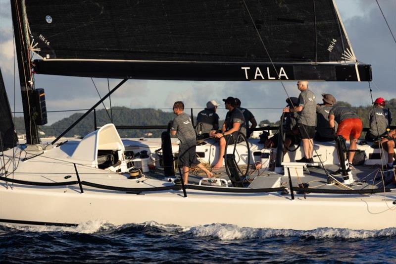 ala cross the finish line of the 2022 RORC Transatlantic Race after a close battle for IRC Zero - photo © Arthur Daniel / RORC