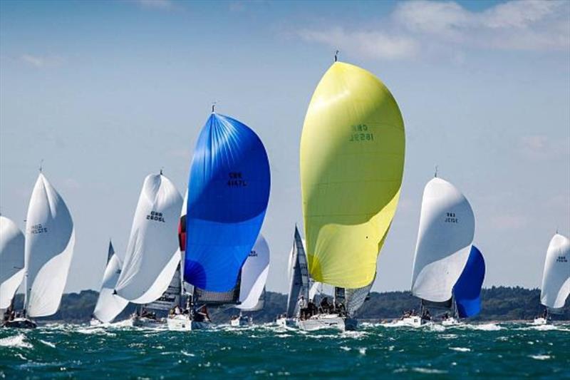 Cowes Week photo copyright Paul Wyeth / pwpictures.com taken at Cowes Combined Clubs and featuring the IRC class