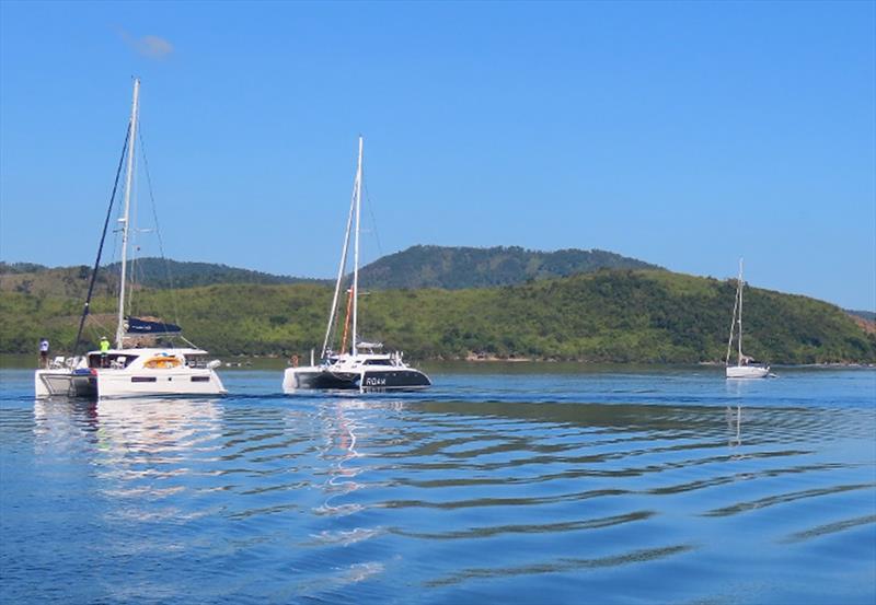 The fleet in Halsey Harbour, Culion Island. Linapacan Rally 2020 photo copyright PISF taken at  and featuring the IRC class