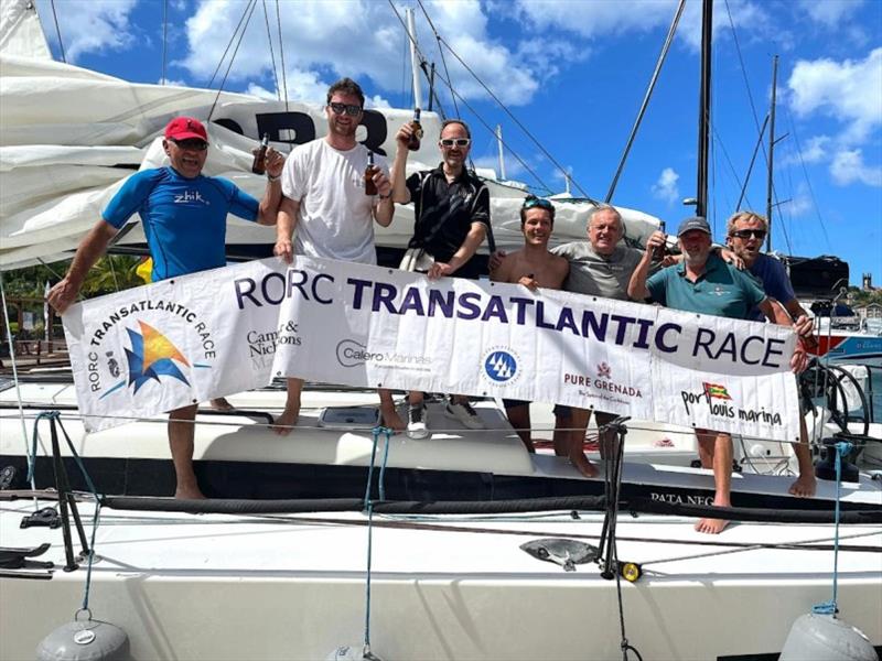 Team Pata Negra: George Bird-Jones, Andrew Hall, Sam Hall, Chris ‘Jacko' Jackson, Matthew Pritchard, George Pulman, Glyn Sheffield photo copyright RORC taken at Royal Ocean Racing Club and featuring the IRC class