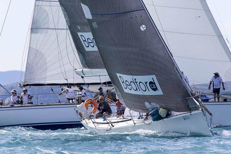 Mako leading her competition in 2019 - Airlie Beach Race Week photo copyright Andrea Francolini taken at Whitsunday Sailing Club and featuring the IRC class