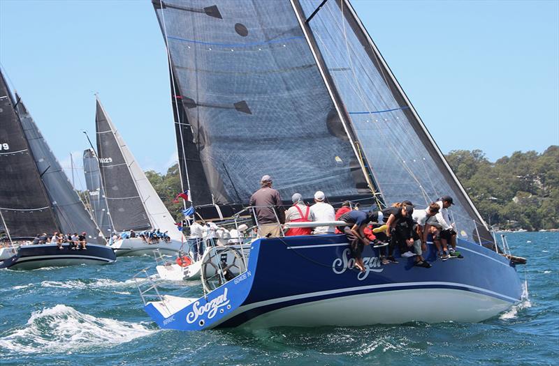 Soozal looking good at the 2021 Pittwater Regatta photo copyright PPAYC media taken at Royal Prince Alfred Yacht Club and featuring the IRC class