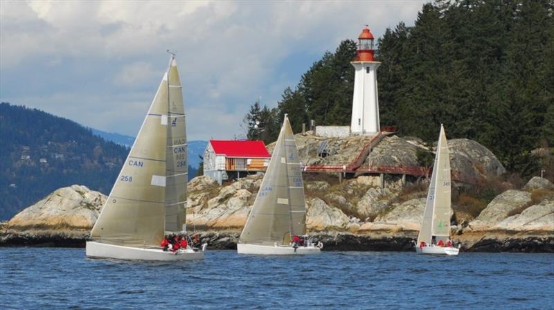 Southern Straits Classic photo copyright West Vancouver Yacht Club taken at West Vancouver Yacht Club and featuring the IRC class