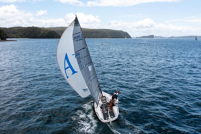 Heath Waters Banta won two races in the Pittwater Regatta today - NSW ORC Championship photo copyright RPAYC media taken at Royal Prince Alfred Yacht Club and featuring the IRC class