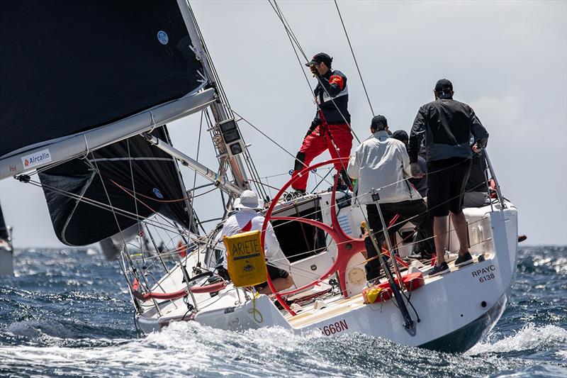Reigning Sydney 38 champion Conspiracy on the course this afternoon - NSW ORC Championship - photo © RPAYC media