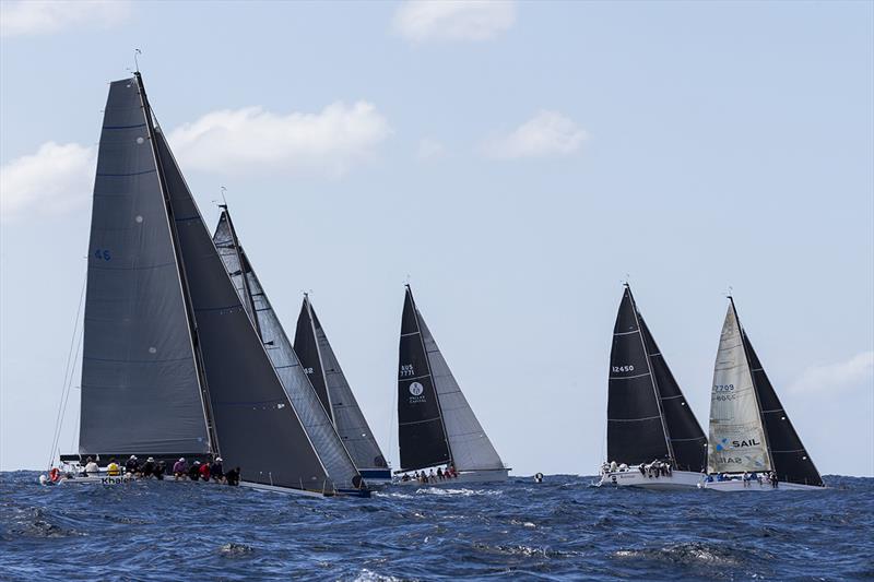 The IRC fleet racing offshore in last year's regatta - Sydney Harbour Regatta - photo © Andrea Francolini