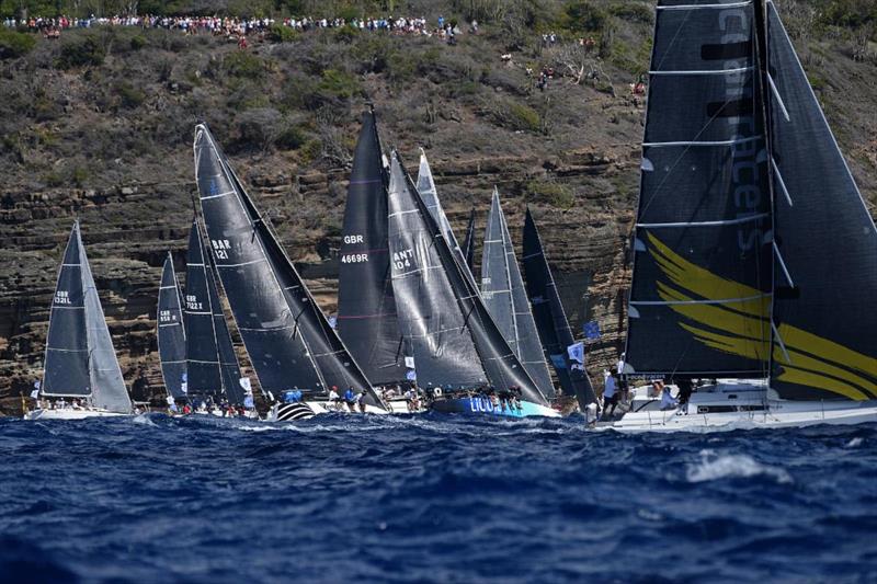 13th RORC Caribbean 600 start of IRC 1, IRC 2 and CSAS photo copyright Rick Tomlinson / www.rick-tomlinson.com taken at Antigua Yacht Club and featuring the IRC class