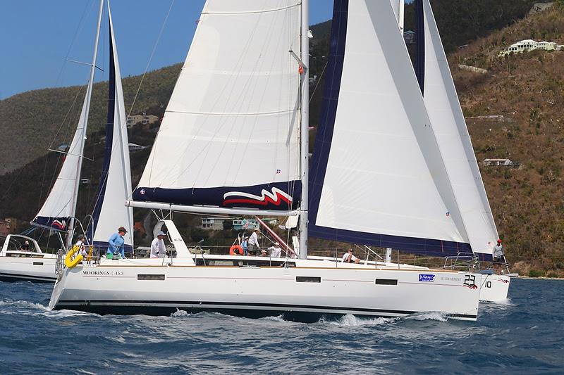 The Moorings bareboat fleet Photo: BVI Spring Regatta - photo © Alastair Abrehart