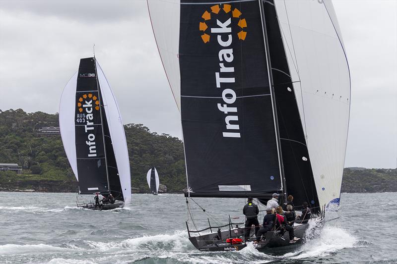 InfoTrack and InfoTrack Go will be up against each other - Sydney Harbour Regatta photo copyright Andrea Francolini taken at Middle Harbour Yacht Club and featuring the IRC class
