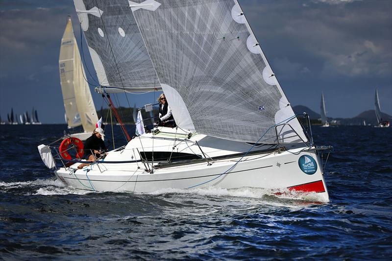 Hell's Bells gets around - here she is competing at Sail Port Stephens - Club Marine Pittwater to Coffs Harbour Yacht Race photo copyright Mark Rothfield taken at Royal Prince Alfred Yacht Club and featuring the IRC class